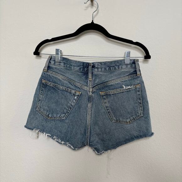 Agolde Parker Parker Vintage Cutoff organic denim in Mid Medium Wash Size 24 - Picture 2 of 7